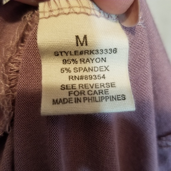 NWT Ultra flirt long sleeve Jersey style top - Picture 5 of 8